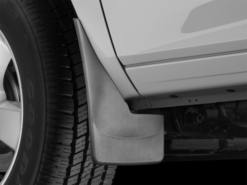 WeatherTech 09+ Dodge Ram 1500 No Drill Mudflaps - Black 110024 Photo - Mounted