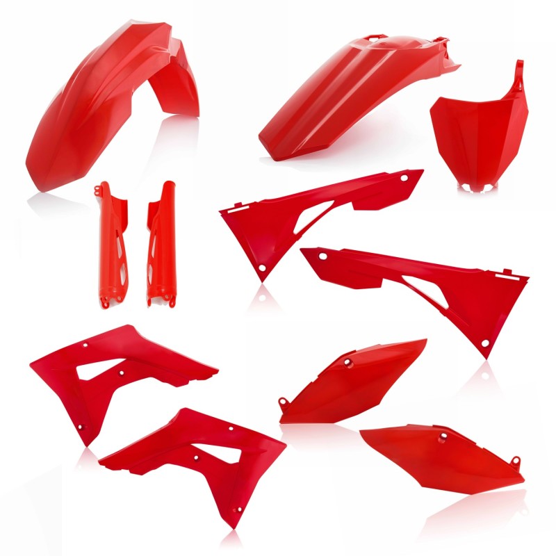 Acerbis 19-21 Honda CRF250RX/19-20 CRF450RX (Air Box Cover/ No Tank Cover) Full Plastic Kit - Red 2736260227 2736260227 Photo - Primary