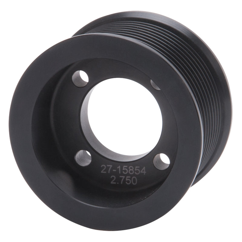 Edelbrock Pulley Supercharger Enforcer 10 Rib 2 75In Black 15854 15854 Photo - Primary