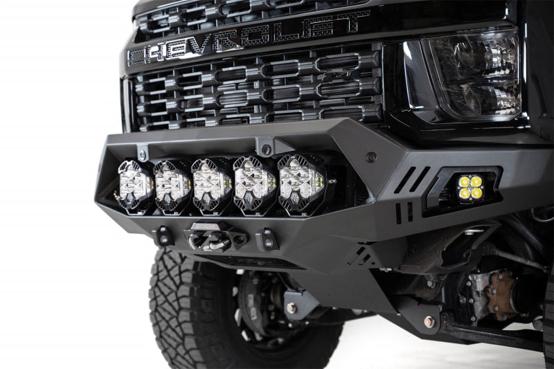 Addictive Desert Designs 2020 Chevy Silverado 2500 Bomber HD Front Bumper F270043500103 F270043500103 Photo - Mounted