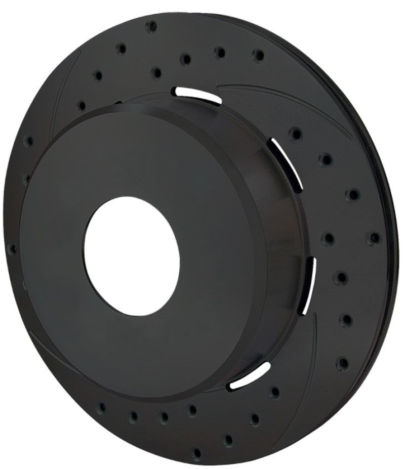 Wilwood Rotor-1.91in Offset-SRP-BLK-Drill-LH 11.00 x .810 - Blank 160-11553-BK 160-11553-BK User 1