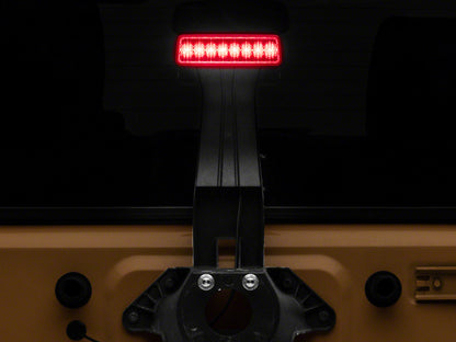 Raxiom07-18 Jeep Wrangler JK Axial Series Hyper Flash LED Third Brake Light- Red J137870 J137870 Photo - Primary