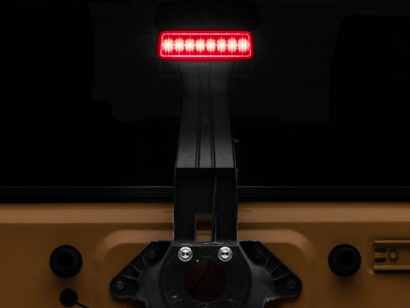 Raxiom07-18 Jeep Wrangler JK Axial Series Hyper Flash LED Third Brake Light- Red J137870 J137870 Photo - Primary