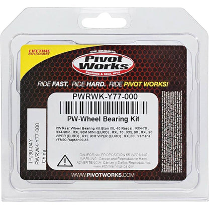 Pivot Works  Eton IXL-40 Rascal PW Rear Wheel Bearing Kit PWRWK-Y77-000 PWRWK-Y77-000 Photo - Primary