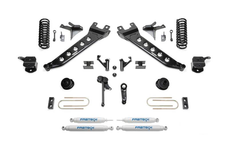 Fabtech 7? Radius Arm System w/Coil Spring &Performance Shocks K3147 Photo - Primary