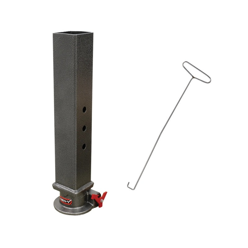 GEN-Y Hitch Gen-Y Viking 4in Square Tube Gooseneck Static Hitch w/SnapLatch 2-5/16in Coupler 8.5K TW 30K GH-7101 GH-7101 User 1