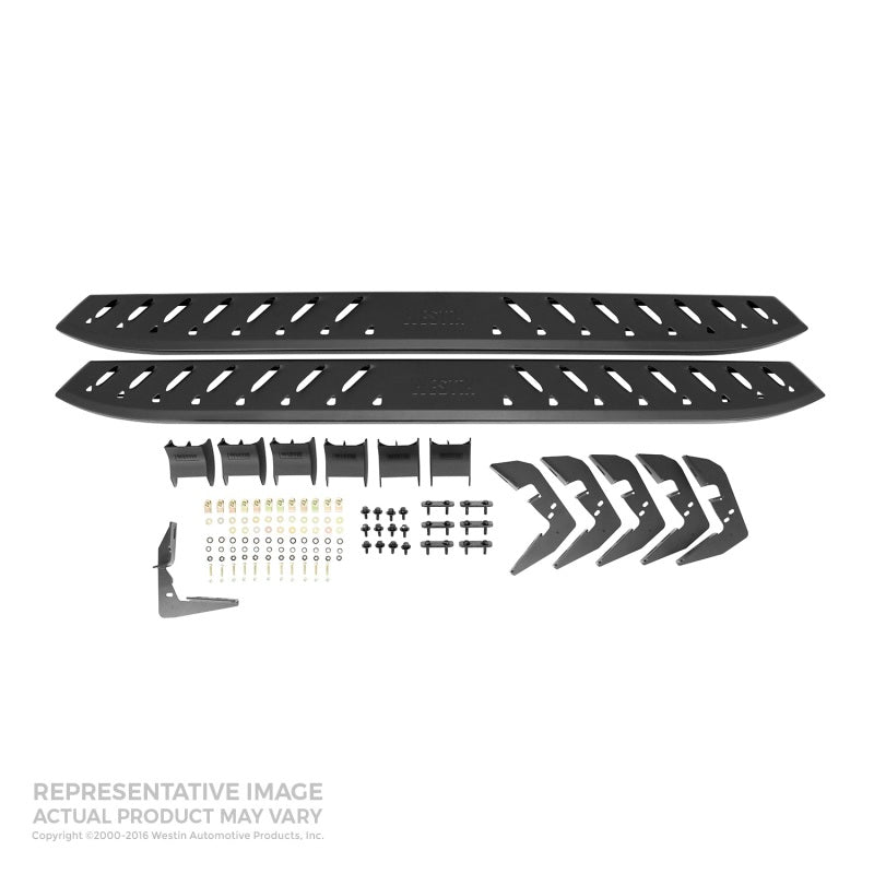 Westin 2015-2018 Ford F-150 SuperCab Thrasher Running Boards - Textured Black 28-81085 28-81085 Photo - Unmounted
