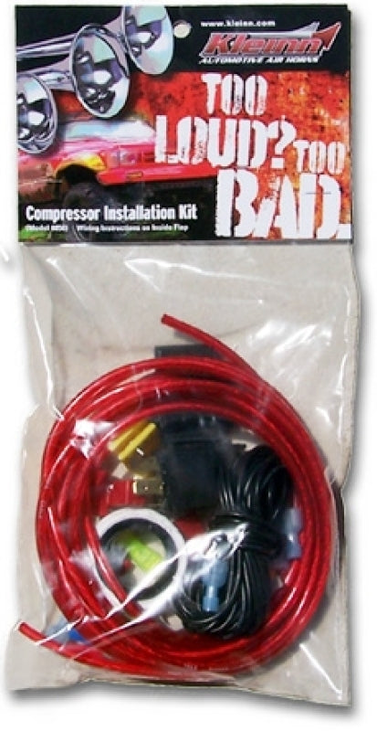 Kleinn Air Horns Kleinn 12-Volt Air Compressor System Wiring Installation Kit 6850 6850 User 1