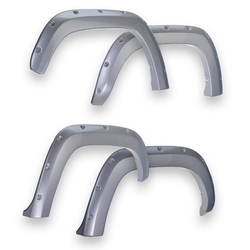 EGR 16+ Toyota Tacoma w/Mudflap Bolt-On Look Color Match Fender Flares - Set - Silver Sky 795084-1D6 795084-1D6 Photo - Primary