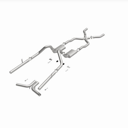 MagnaFlow Chevrolet Bel Air Street Series Crossmember-Back Performance Exhaust System 16596 360 Degree Image Set