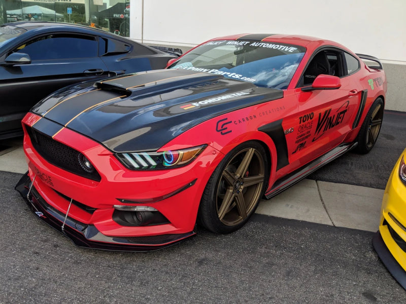 ORACLE Lighting Oracle 15-17 Ford Mustang V6/GT/Shelby Dynamic DRL Upgrade w/ Halo Kit - ColorSHIFT - Dynamic 1335-332 1335-332 Photo - lifestyle view