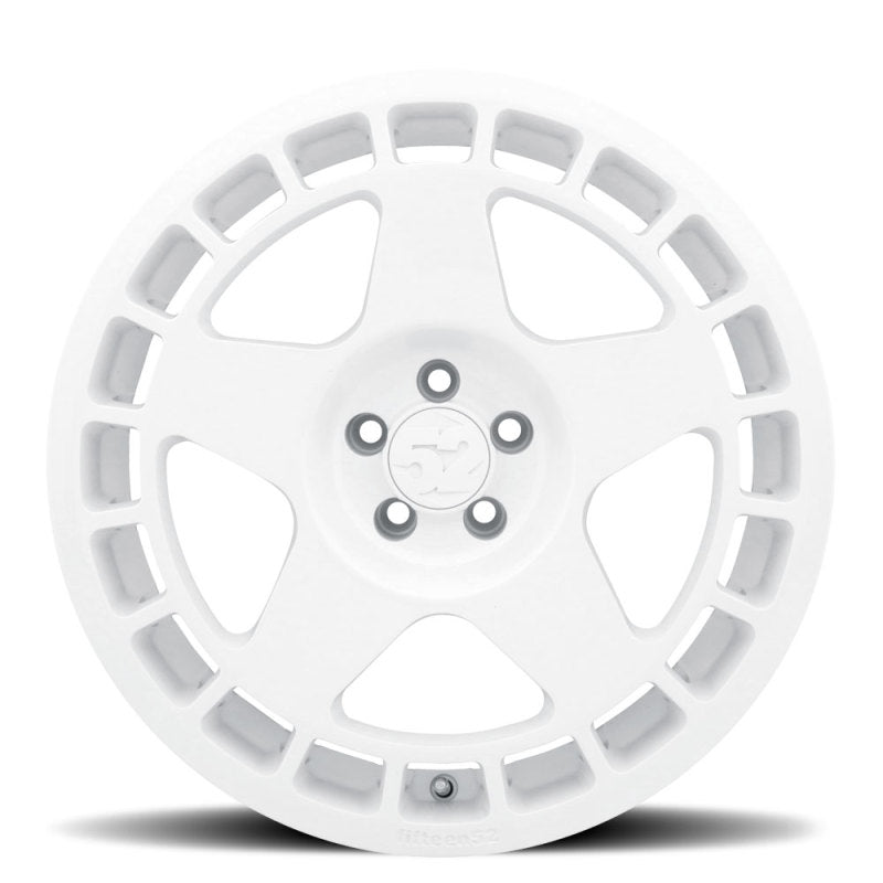 fifteen52 Turbomac 17x7.5 5x100 30mm ET 73.1mm Center Bore Rally White Wheel TURRW-77550+30 TURRW-77550+30 Photo - Primary
