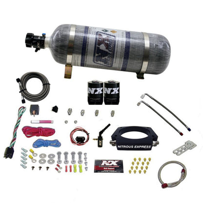 Nitrous Express 2014+ GM 6.2L Truck Nitrous Plate Kit (35-300HP) w/Composite Bottle 20937-12 20937-12 Photo - Primary