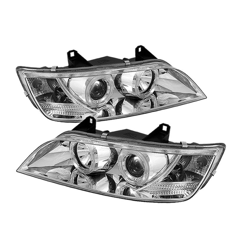 Spyder BMW Z3 96-02 Projector Headlights LED Halo Chrome High H1 Low H1 PRO-YD-BMWZ396-HL-C 5009098 5009098 Photo - Primary
