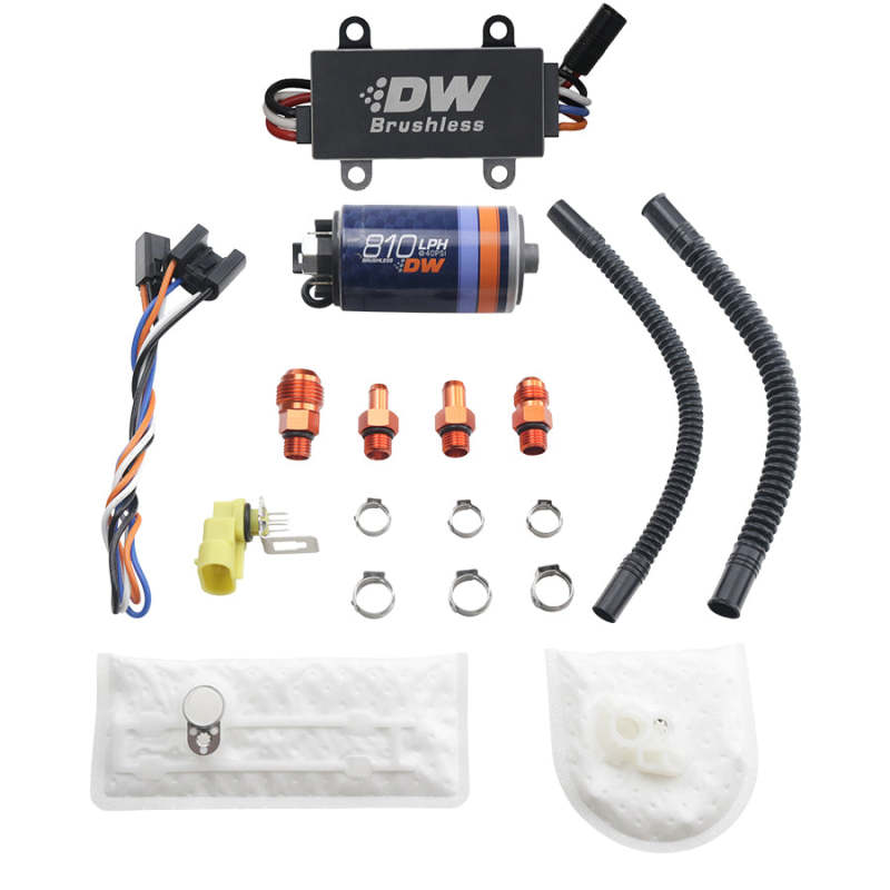 DeatschWerks DW810 Brushless 810lph In-Tank Brushless Fuel Pump w/ 9-1002 + Dual Speed Controller 9-811-C105-1002 9-811-C105-1002 Photo - Primary