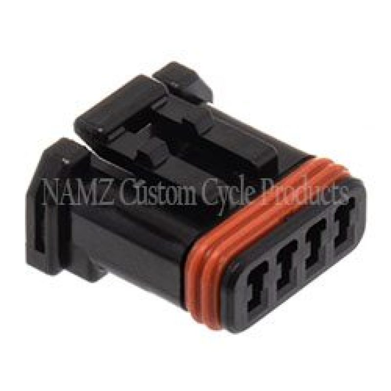 NAMZ JAE MX-1900 4-Position Female Black Socket Housing (HD 72908-11) NJ-4S51 NJ-4S51 Photo - Primary
