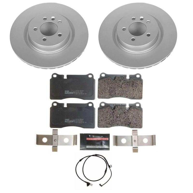 Power Stop 06-09 Land Rover Range Rover Sport Front Euro-Stop Brake Kit ESK5422 ESK5422 Photo - Primary