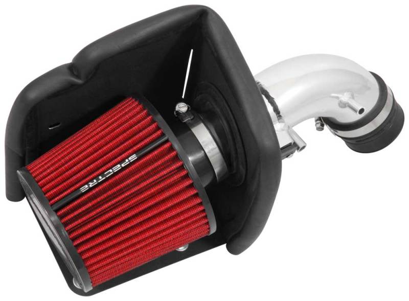 Spectre 08-16 Ford Fiesta 1.6L Air Intake Kit - Polished w/Red Filter 9054 9054 Photo - Primary