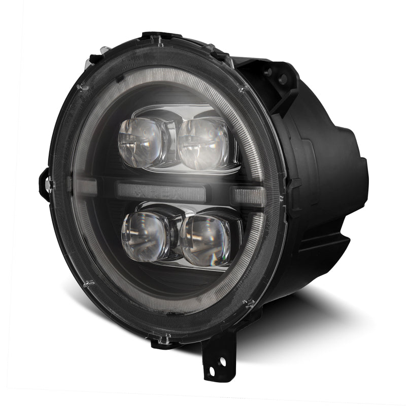 AlphaRex 18-23 Jeep Wrangler JL/Gladiator JT LED Proj Headlights Black w/ Activ Light/Seq Signal/DRL 880868 880868 User 2