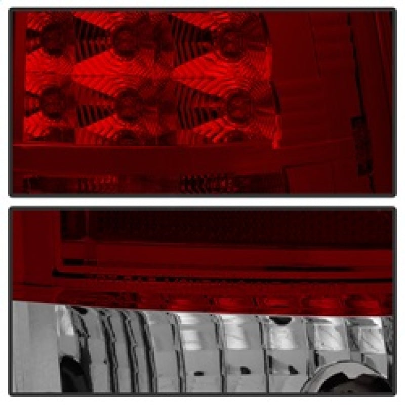 Spyder Chevy Avalanche 07-13 LED Tail Lights Red Clear ALT-YD-CAV07-LED-RC 5032478 5032478 Photo - Unmounted