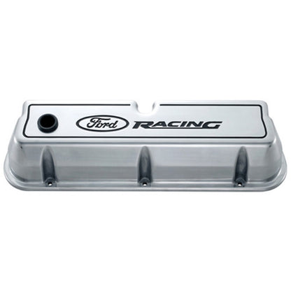 Ford Die Cast Alm Valve Cover Set w/Ford Racing Logo FRD302-001 302-001 Photo - Primary