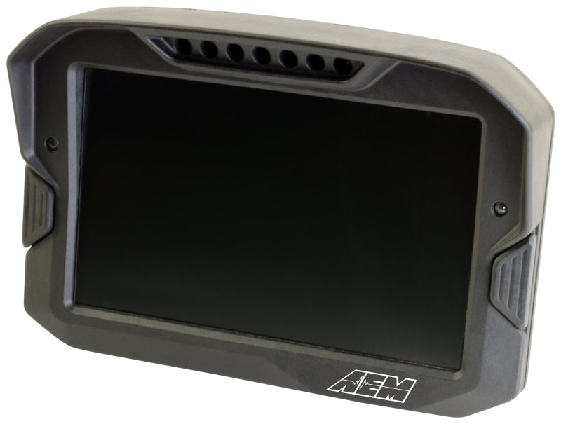 AEM Electronics Digital Dash, CD-7LG, Carbon Housing, Data Logging, GPS, CAN Bus, Kit 30-5703 Photo - out of package