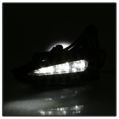 Spyder 2017+ Toyota Corolla OEM LED Fog Lights w/Switch - Clear (FL-TCO17-LED-C) 5084866 5084866 Photo - Unmounted