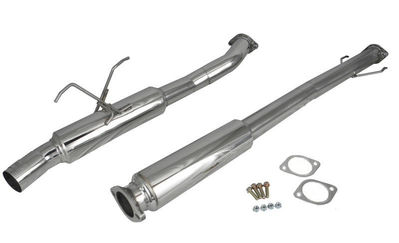 Injen Polished SS Cat-Back Exhaust System 3 11-14 Nissan Juke (incl Nismo) SES1900P Photo - Primary