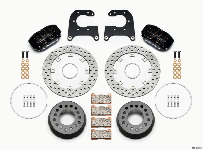 Wilwood Dynapro Lug Mount Single Rear Dynamic Kit SA Drilled Big Ford  2.50in Offset 140-12546-D 140-12546-D Photo - Primary