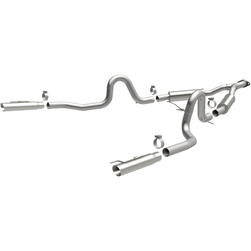 MagnaFlow Ford Mustang Street Series Cat-Back Performance Exhaust System 15717 Photo - Primary