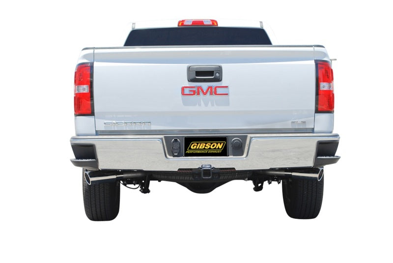 Gibson Cat Back Exhaust 14- GM P/U 5.3L DC/SB GIB5658 5658 Photo - Mounted