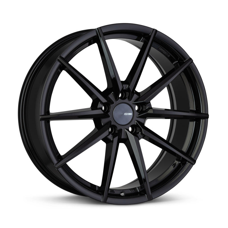 Enkei Hornet Wheel Gloss Black 19x8 +45 5x114.3 533-980-6545BK Photo - Primary