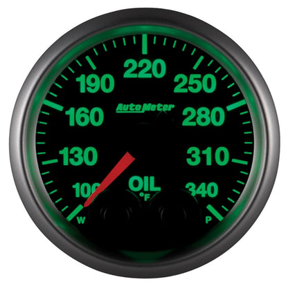 Autometer 2-1/16" Oil Temperature, 100-340 °F, Stepper Motor, Elite 5640 User 3