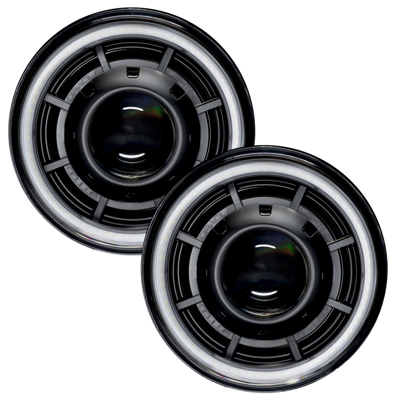 ORACLE Lighting Oracle Oculus 7in Bi-LED Projector Headlights for Jeep Wrangler JK - 6000K 5876-001 5876-001 Photo - Close Up
