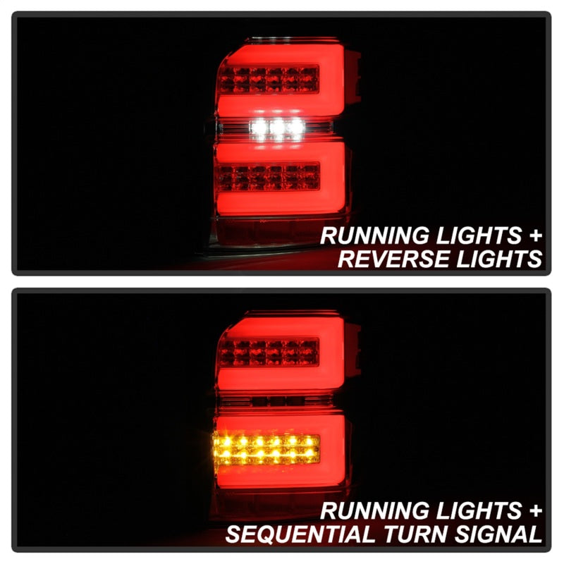 Spyder Toyota 4Runner 10-14 LED Tail Lights - Sequential Turn Signal - Smoke ALT-YD-T4R10-SEQ-SM 5087829 5087829 Photo - Unmounted