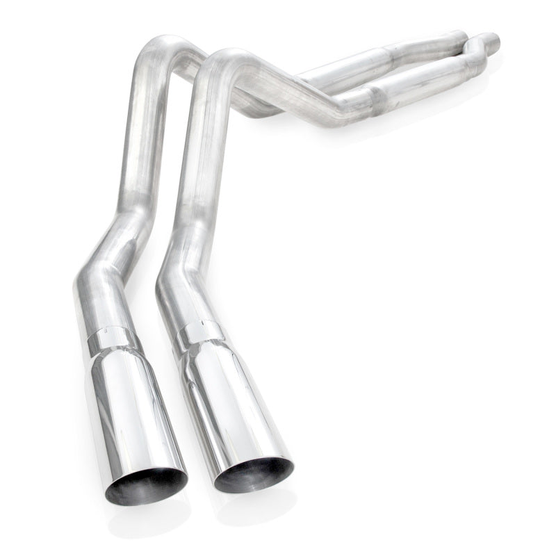 Stainless Works 2011-14 F-150 5.0L 3in Exhaust S-Tube Mufflers Behind Passenger Rear Tire Exit FT11CB FT11CB Photo - Primary