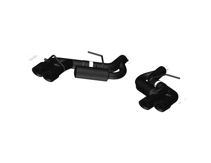 MBRP 16-   Camaro 6.2L Axle Back Exhaust Quad Tip MBRS7036BLK S7036BLK Photo - Primary