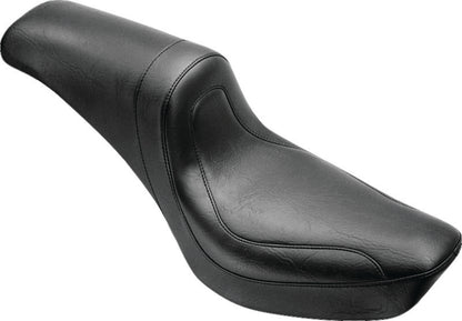 Mustang Motorcycle Mustang 58-84 Harley FX/FL Fastback 1PC Seat - Black 75442 75442 Photo - Primary