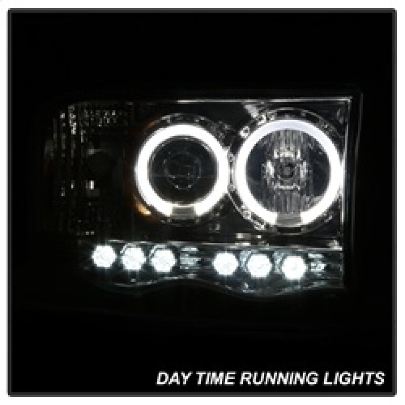 Spyder Dodge Ram 1500 02-05/Ram 2500 03-05 Projector Headlights LED Halo LED Chrm PRO-YD-DR02-HL-C 5009982 5009982 Photo - Unmounted