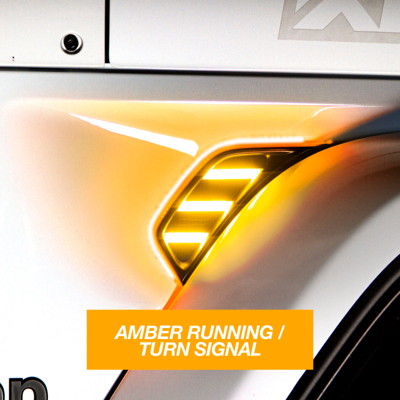 XKGLOW XK Glow Amber Jeep Air Vent Light w/ Turn Signal & Running Light XK-VENT-A-KIT XK-VENT-A-KIT User 1