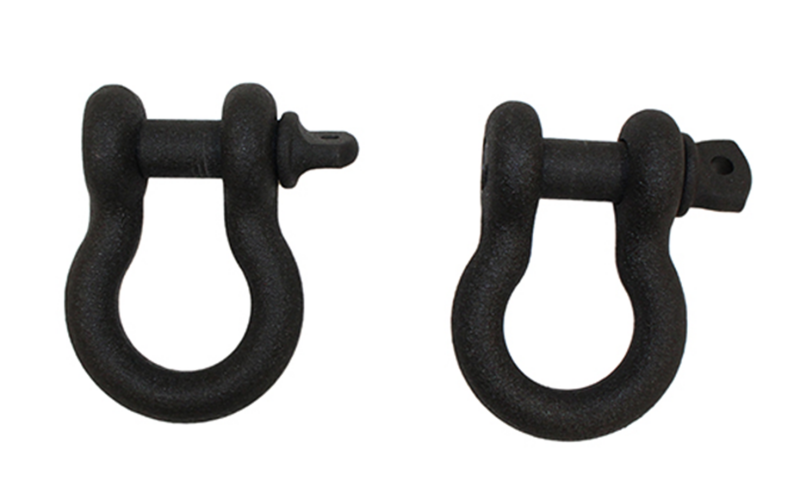 Fishbone Offroad D Ring 3/4In Gloss - Black 2 Piece Set FB21039 FB21039 Photo - Primary