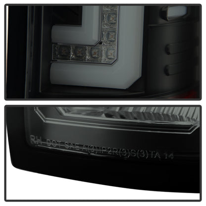 Spyder GMC Sierra 14-16 LED Tail Lights Black Smoke ALT-YD-GS14-LBLED-BSM 5080707 5080707 User 1
