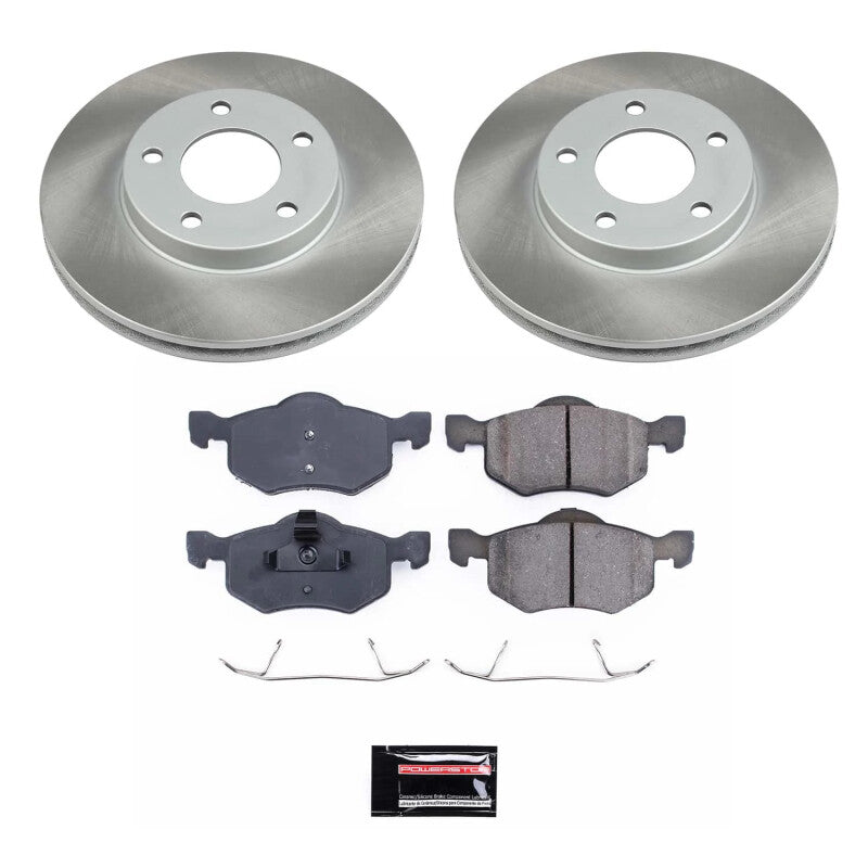 PowerStop Power Stop 05-07 Mercury Mariner Front Semi-Coated Rotor Kit SC1930 SC1930 Photo - Primary