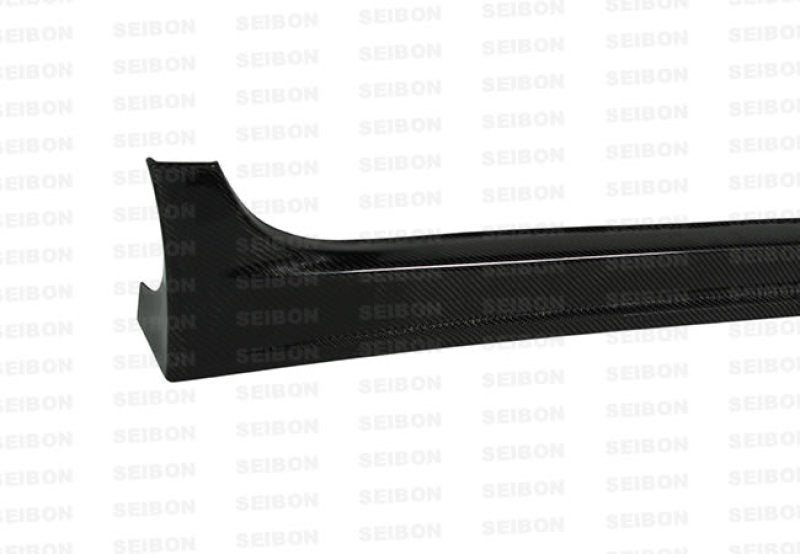 Seibon 08-10 Mitsubishi Evo X Carbon Fiber Side Skirts SS0809MITEVOX-VR Photo - Primary