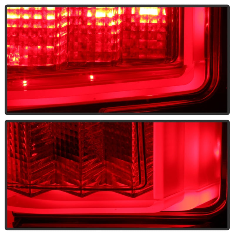 Spyder 18-19 Ford F-150 (w/o Blind Spot Sensor) LED Tail Lights - Red Clear (ALT-YD-FF15018-LED-RC) 5085764 5085764 Photo - Unmounted