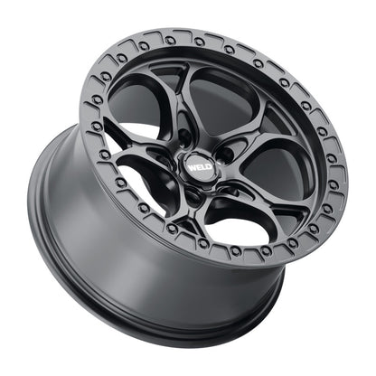 Weld Off-Road W108 17X9.0 Ledge 5X127 ET00 BS5.00 Satin Black 71.5 W10879075500 W10879075500 Photo - Primary