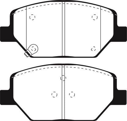 EBC 2016+ Buick Envision 2.0L Turbo Redstuff Front Brake Pads DP33065C DP33065C Photo - Primary