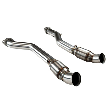 Kooks 3" Inlet x 3" OEM Outlet GREEN Catted Stainless Steel Connection Pipes 34103301 Photo - Primary