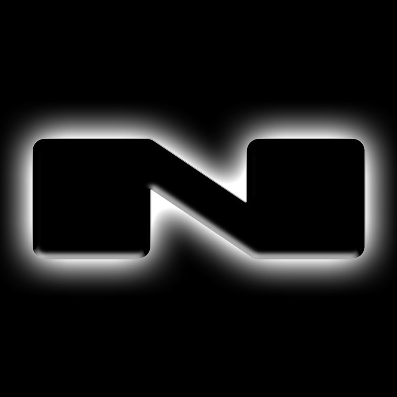 ORACLE Lighting Universal Illuminated LED Letter Badges - Matte Black Surface Finish - N 3141-N-001 3141-N-001 Photo - Primary