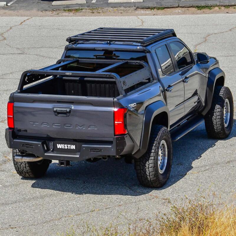 Westin 2024 Toyota Tacoma Double Cab Mesa Roof Rack - Textured Black 15-00135 15-00135 Photo - lifestyle view